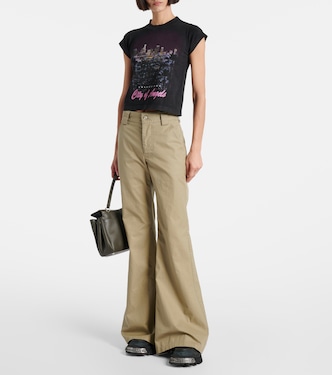 Cotton flared pants | Balenciaga