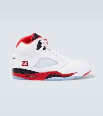 Air Jordan 5 leather sneakers | Nike