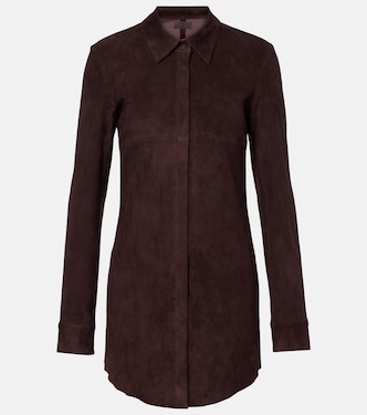Geraldine suede shirt dress | Stouls