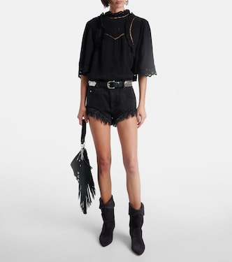 Top Frany in crêpe e sangallo | Isabel Marant
