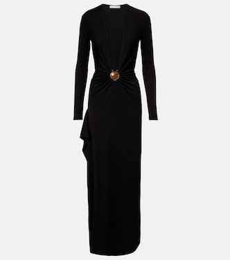 Gathered jersey maxi dress | Christopher Esber