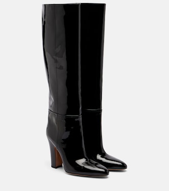 Lavinia 100 patent leather knee-high boots | Paris Texas