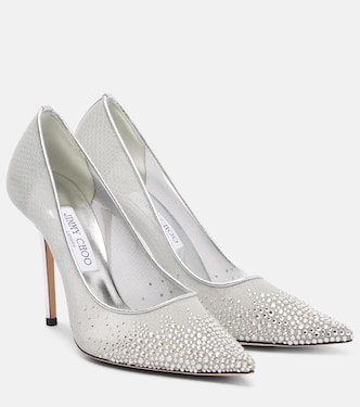 Love 100 crystal-embellished pumps | Jimmy Choo