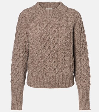 Emory cable-knit wool sweater | Emilia Wickstead