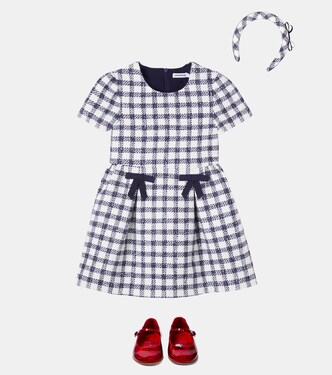 Kleid aus Bouclé | Self-Portrait Kids