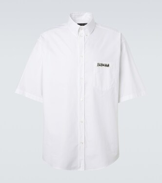 Chemise Masking Tape en coton | Balenciaga