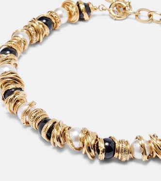 Loulou embellished necklace | Saint Laurent