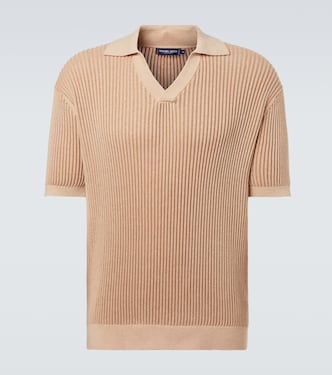 Rino cotton and cashmere polo shirt | Frescobol Carioca