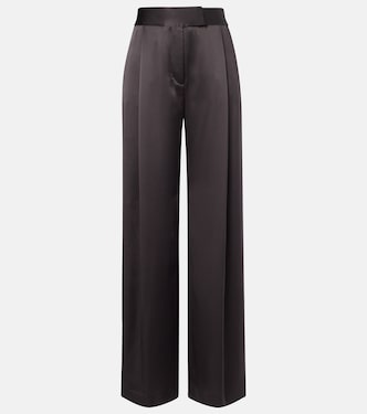 Silk satin wide-leg pants | The Sei
