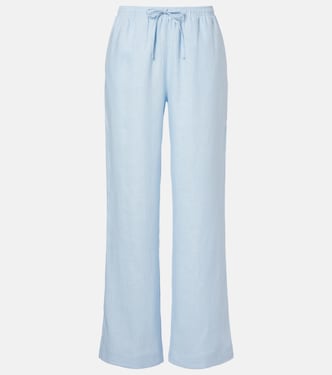 Aurelia linen wide-leg pants | Asceno