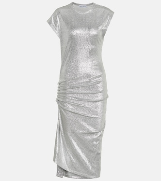 Metallic jersey dress | Rabanne