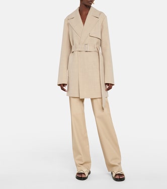Chasy belted wool twill jacket | Joseph