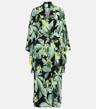 Printed robe | Norma Kamali