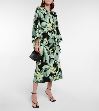 Printed robe | Norma Kamali