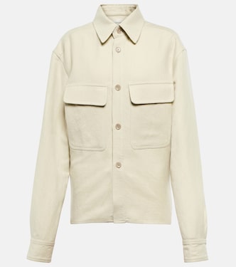 Chemise en lin et laine | Lemaire