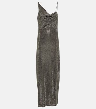 Robe longue asymétrique à ornements | Stella McCartney