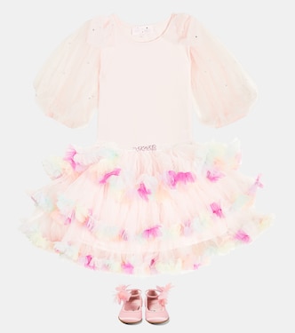 Top Papillion in jersey di cotone | Tutu Du Monde