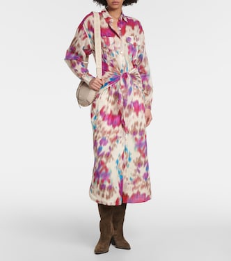 Hemdblusenkleid Nesly aus Baumwolle | Marant Etoile