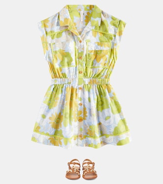 Bedrucktes Kleid Pop aus Baumwolle | Zimmermann Kids