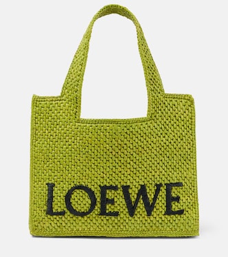Cabas Paula’s Ibiza Font Small en raphia | Loewe