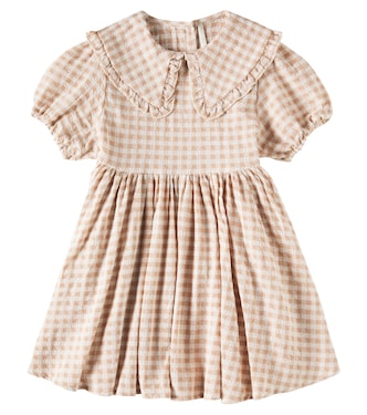 Abito Camille in cotone a quadri | Rylee + Cru