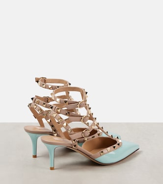 Escarpins Rockstud Classic 65 en cuir verni | Valentino Garavani