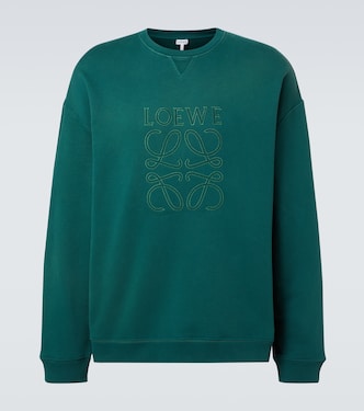 Anagram cotton fleece sweatshirt | Loewe
