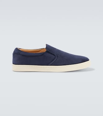 Suede slip-on sneakers | Brunello Cucinelli