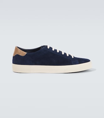 Suede low-top sneakers | Brunello Cucinelli