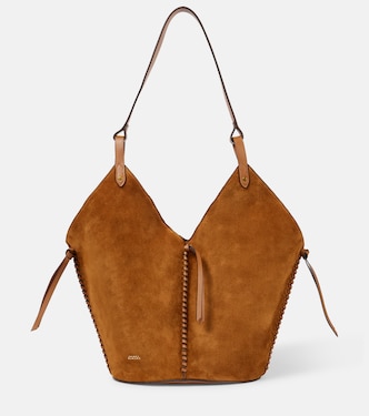 Schultertasche Tampa aus Veloursleder | Isabel Marant