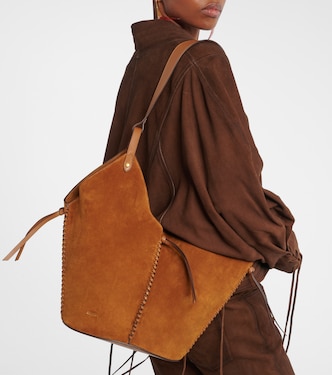 Borsa a spalla Tampa in suede | Isabel Marant