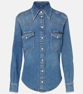 Washed denim shirt | Dolce&Gabbana