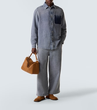Mid-rise wide-leg jeans | Loewe