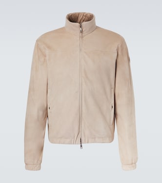 Piumino Cernay in suede | Moncler
