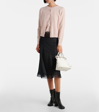Cardigan Four Stitches in lana vergine | Maison Margiela