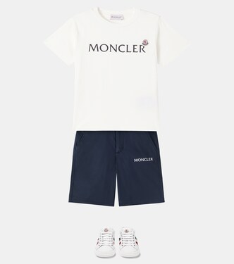 Logo cotton T-shirt | Moncler Enfant
