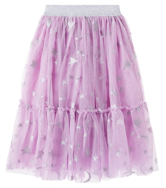 Bestickter Rock aus Tüll | Stella McCartney Kids