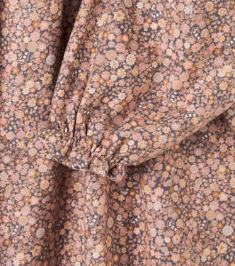 Bella floral cotton dress | Wheat