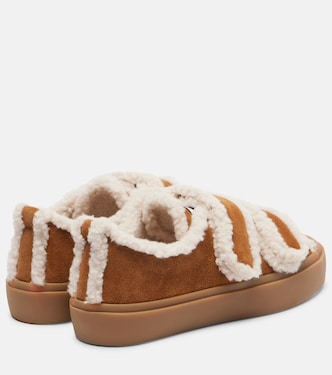 Sneakers aus Veloursleder mit Shearling | Inuikii