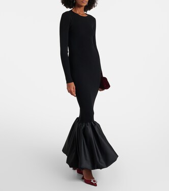 Maxikleid aus Rippstrick | Rotate