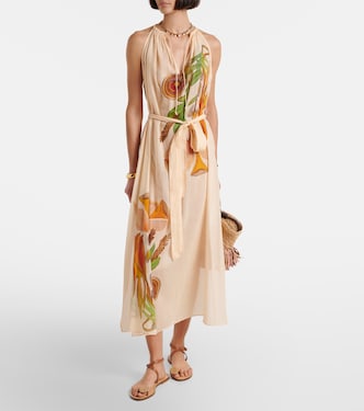 x Anna Zemánková – Robe midi en coton | Ulla Johnson