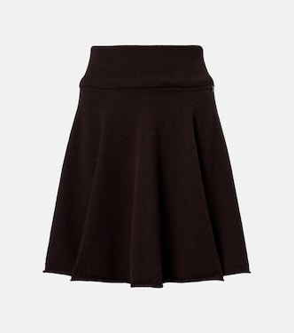 Minirock N°379 Girl aus einem Kaschmirgemisch | Extreme Cashmere