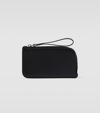 Leather wallet with strap | The Row