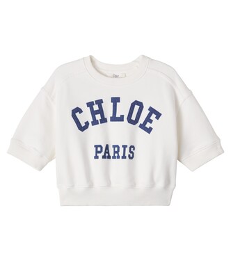 T-Shirt aus Baumwoll-Jersey | Chloé Kids