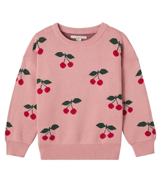 Lapis jacquard cotton-blend sweater | Konges Sløjd