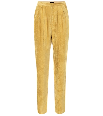 Pantalon droit Fany en velours | Isabel Marant