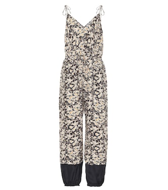 Mono Sienna de seda floral | Stella McCartney