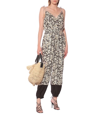 Combi-pantalon Sienna imprimée en soie | Stella McCartney