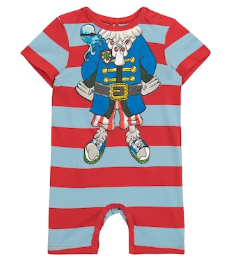 Baby - Tutina a righe in cotone | Stella McCartney Kids