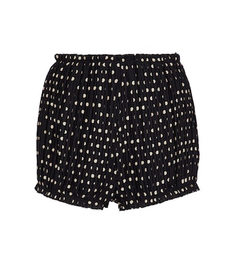 Hilary silk shorts | Khaite
